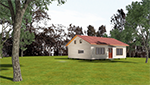 two bedroom two bath plan home