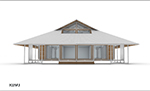 alumimum structure excutive house